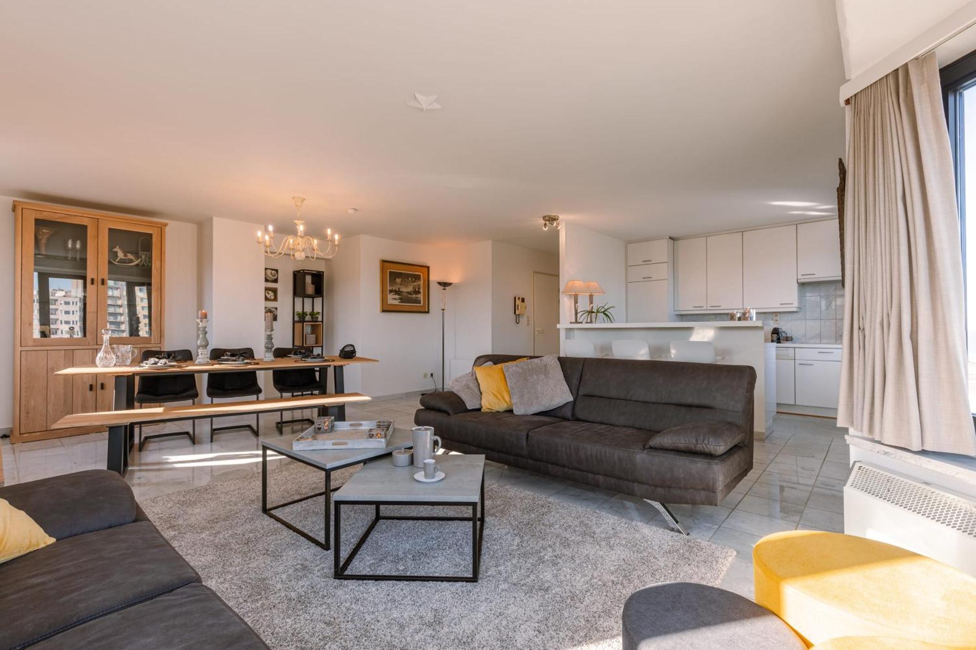 Huswell - Spacious & Modern Sea View Apartment With Garage Остенде Экстерьер фото
